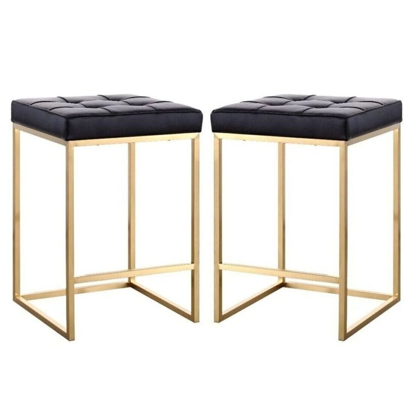 Everly Quinn Cadena 22" Bar Stool | Wayfair